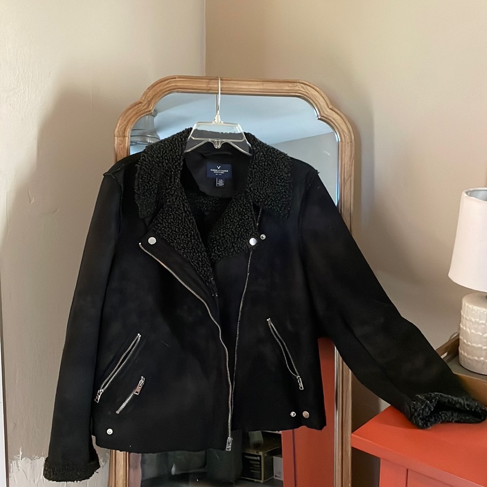 Black Sherpa jacket